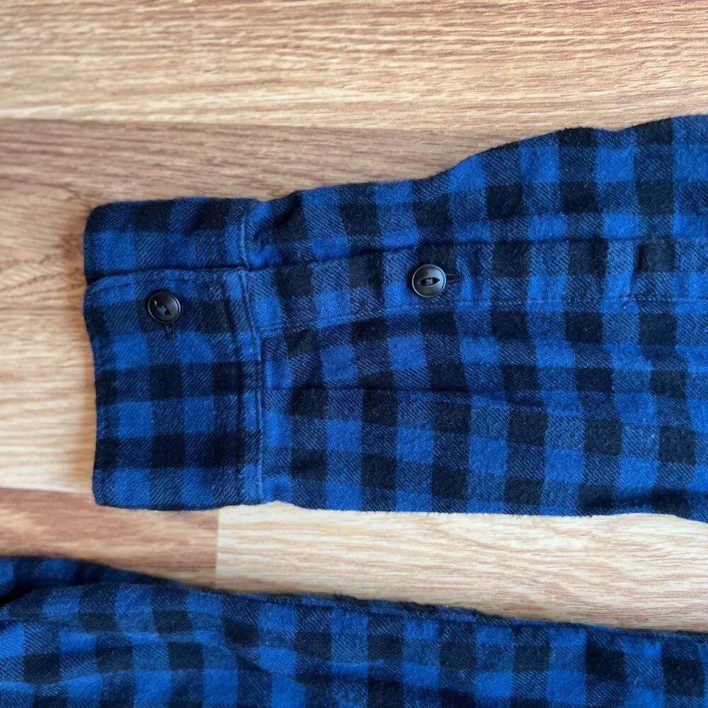 Madewell Buffalo Check Flannel Button Down Shirt - Picture 7 of 12
